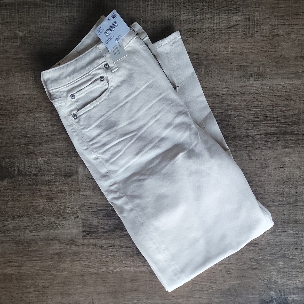 Ecru Denim Jeans